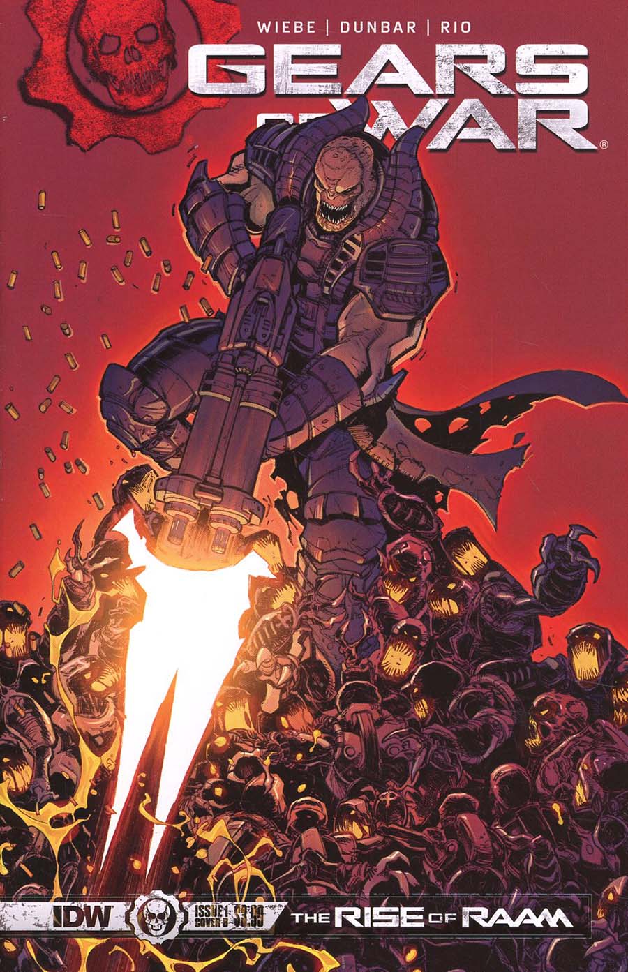 Gears Of War Rise Of RAAM #1 Cover B Variant Max Dunbar Cover