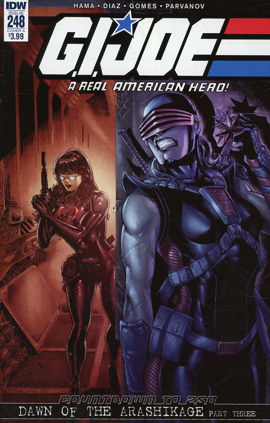 GI Joe A Real American Hero #248 Cover A Regular Netho Diaz Cover