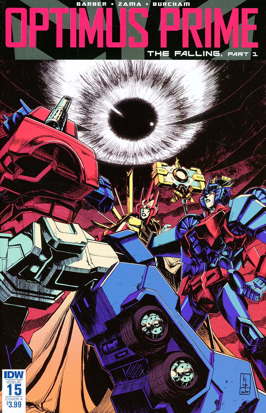 Optimus Prime #15 Cover A Regular Kei Zama Cover