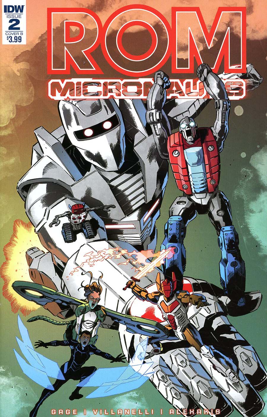 ROM And The Micronauts #2 Cover B Variant SL Gallant Cover
