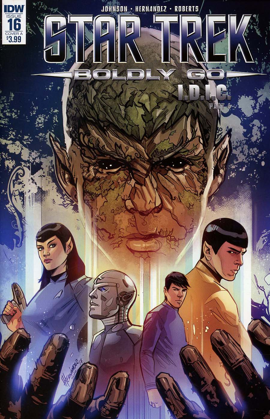 Star Trek Boldly Go #16 Cover A Regular Angel Hernandez Cover