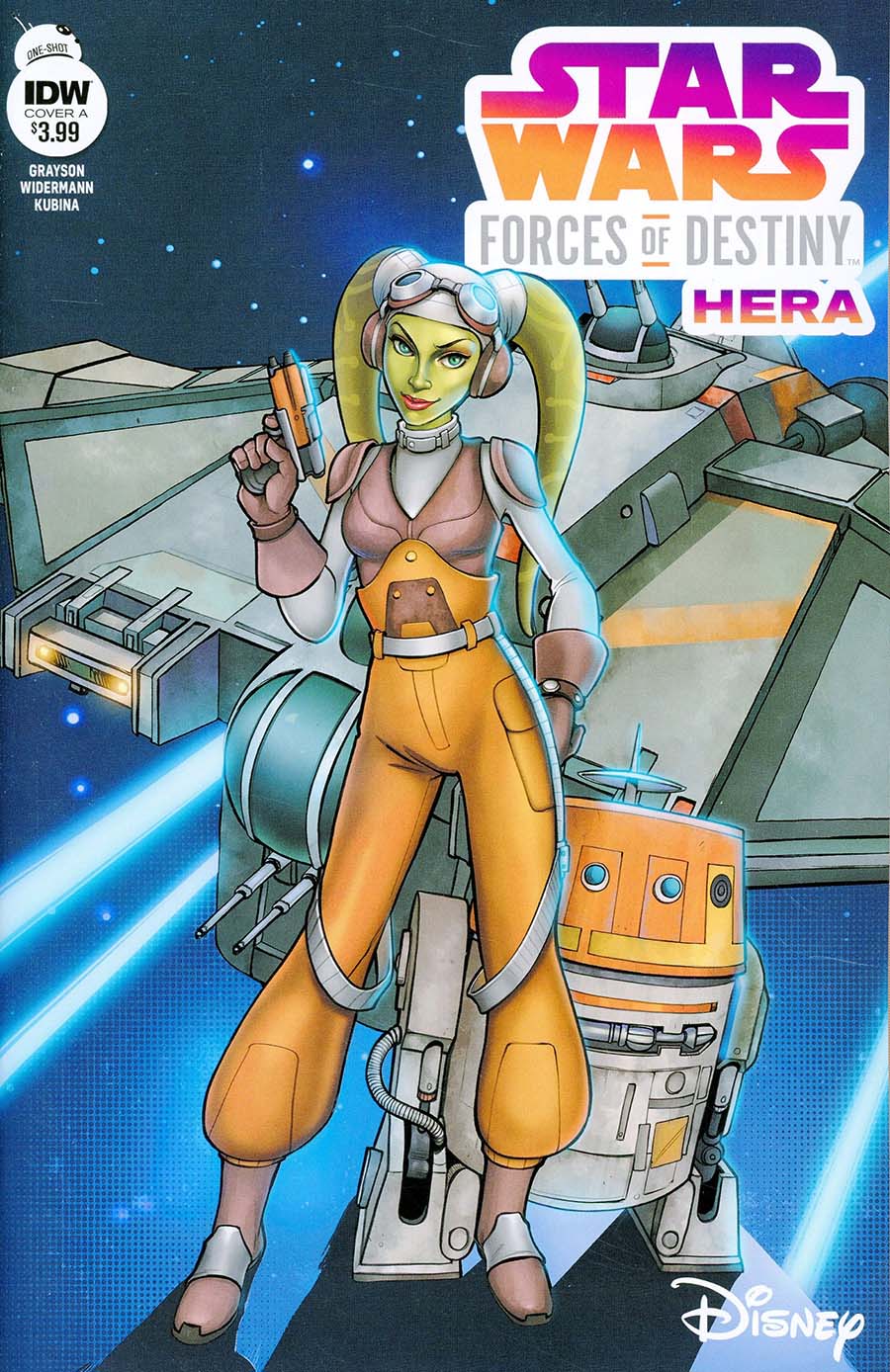 Star Wars Adventures Forces Of Destiny Hera Cover A Regular Eva Widermann Cover