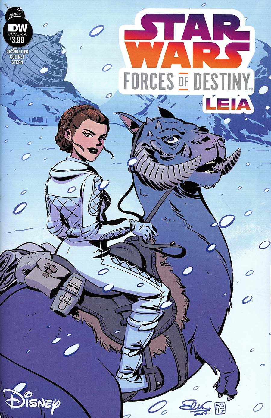 Star Wars Adventures Forces Of Destiny Princess Leia Cover A Regular Elsa Charretier Cover