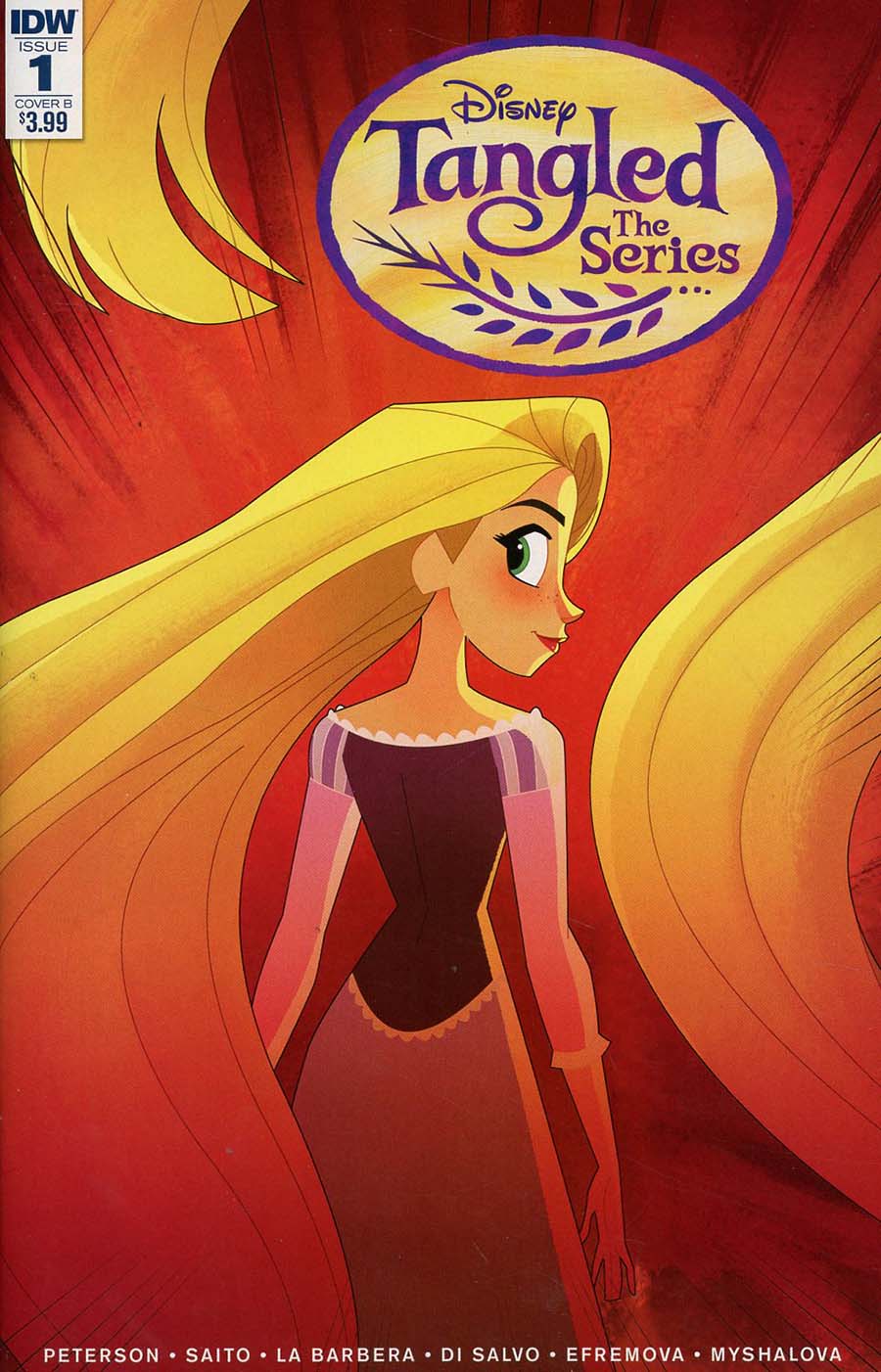 Tangled The Series #1 Cover B Variant Diogo Saito Cover