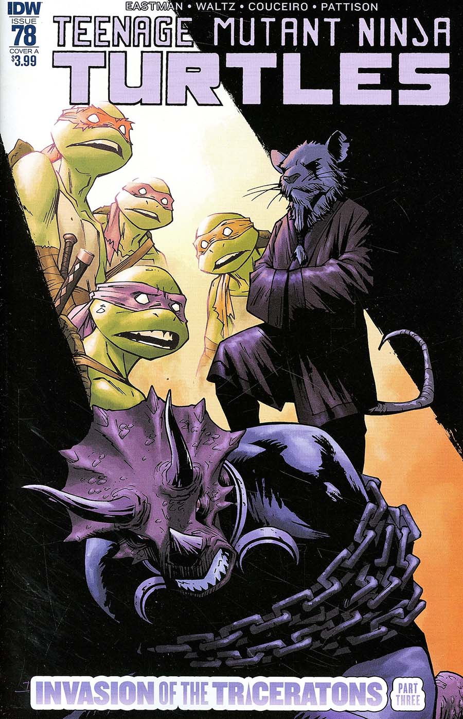 Teenage Mutant Ninja Turtles Vol 5 #78 Cover A Regular Damian Couceiro Cover
