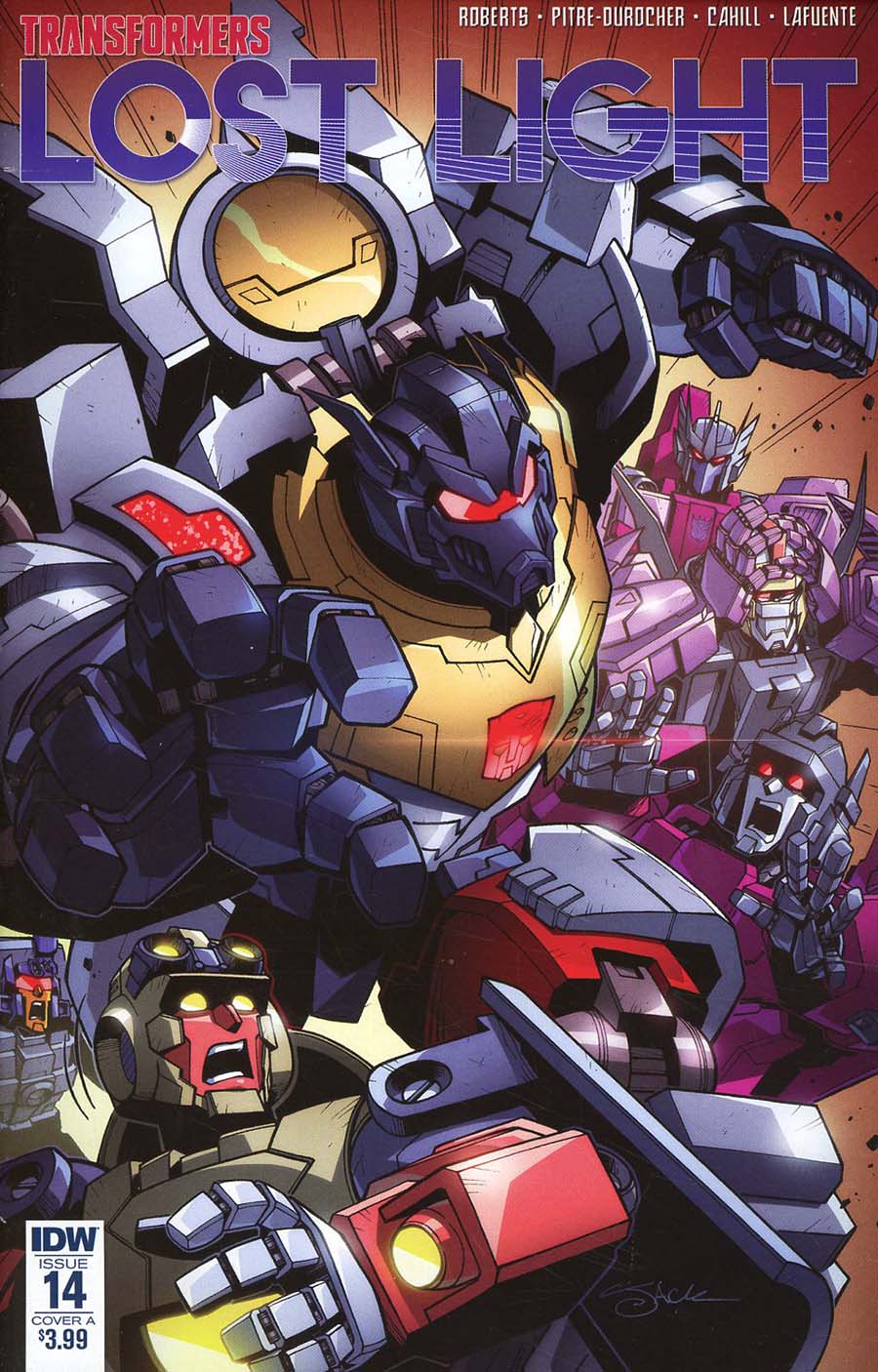 Transformers Lost Light #14 Cover A Regular Jack Lawrence Cover