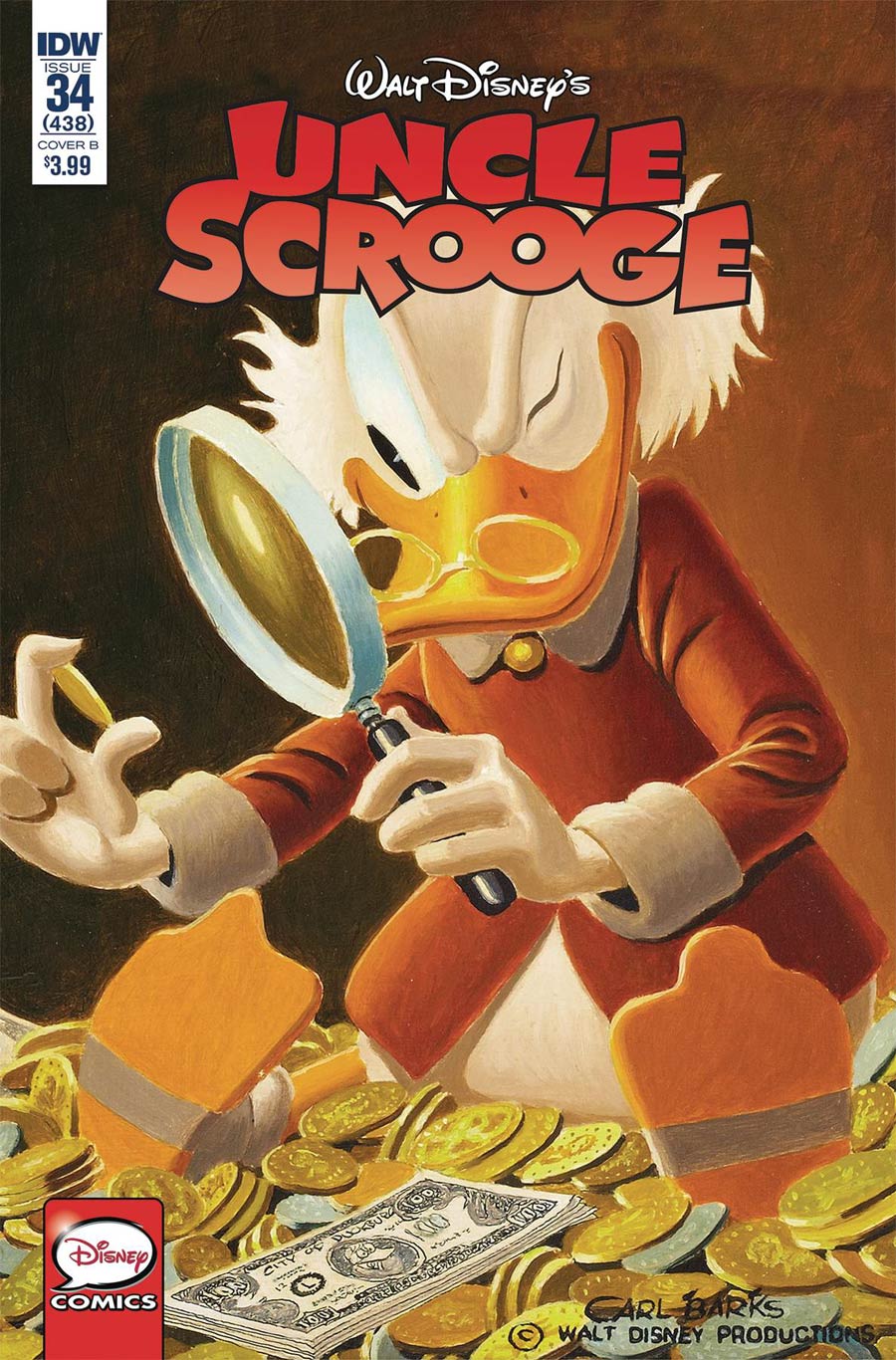 Uncle Scrooge Vol 2 #34 Cover A Regular Marco Mazarello Cover
