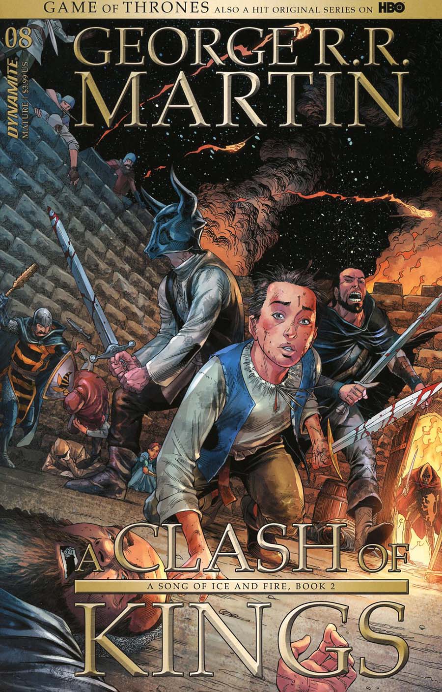 Game Of Thrones Clash Of Kings #8 Cover A Regular Mike Miller Cover