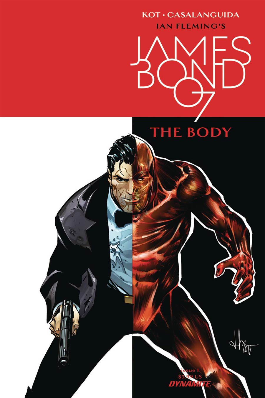 James Bond The Body #1 Cover A Regular Luca Casalanguida Cover