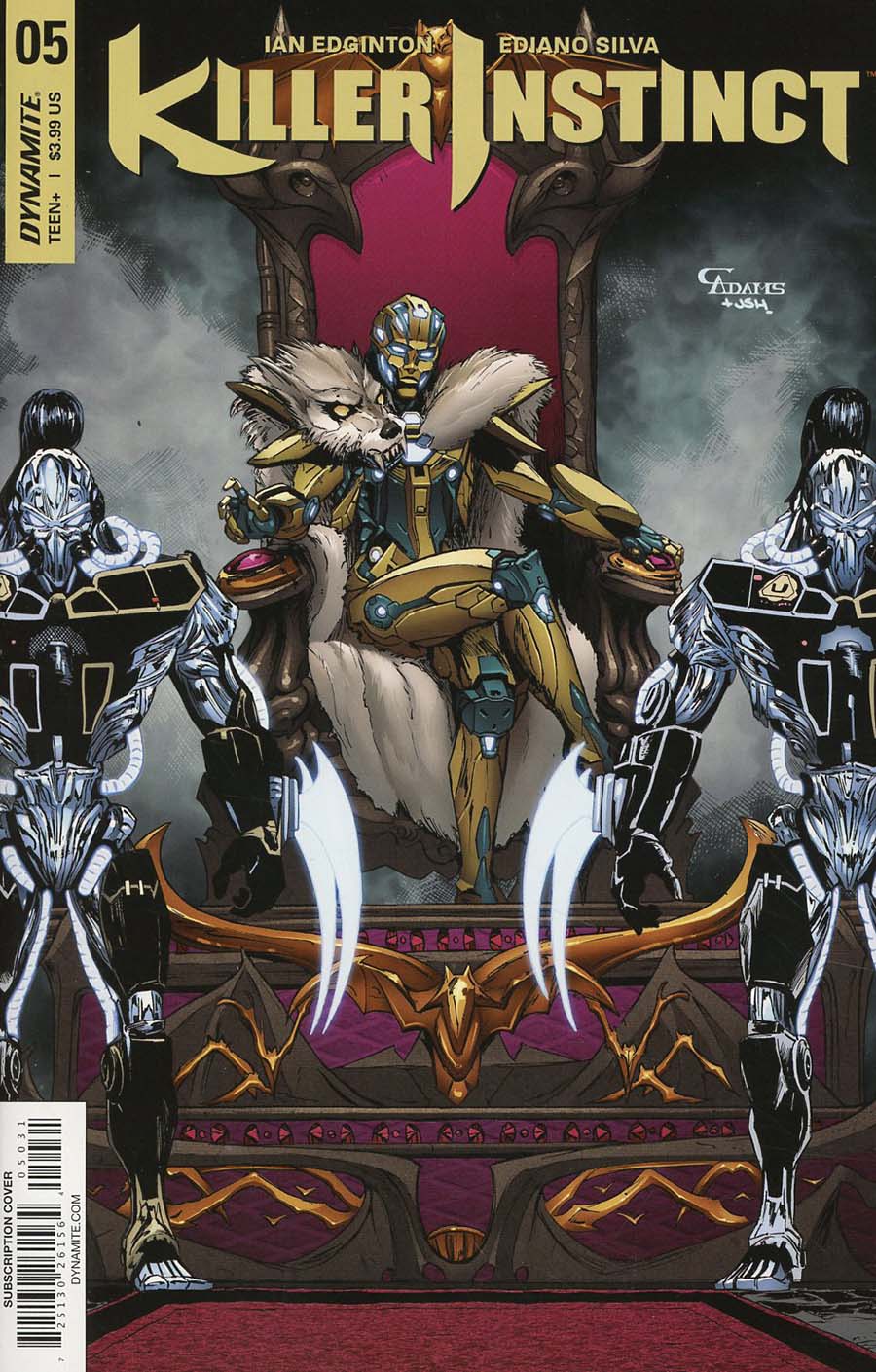 Killer Instinct Vol 2 #5 Cover C Variant Cam Adams Subscription Cover