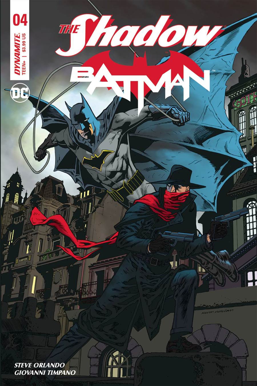 Shadow Batman #4 Cover A Regular Kevin Nowlan Cover