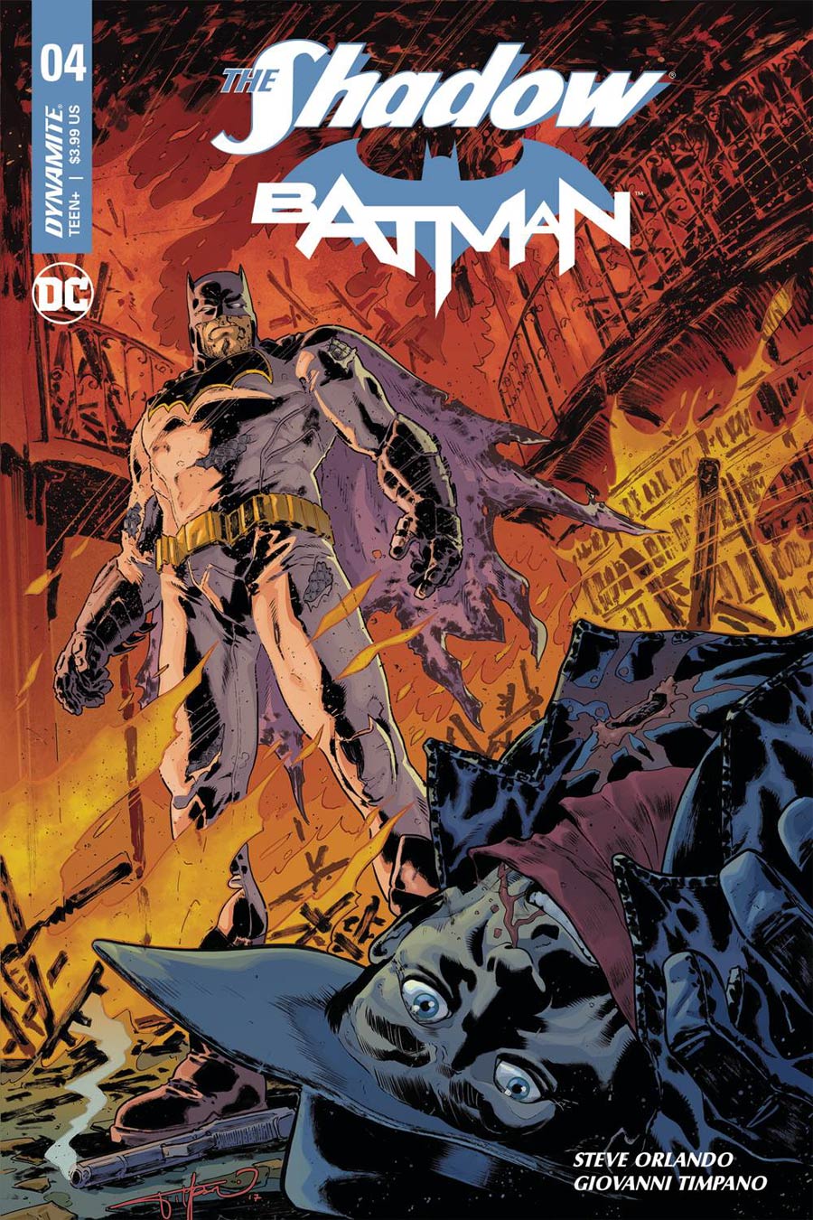 Shadow Batman #4 Cover E Variant Giovanni Timpano Subscription Cover