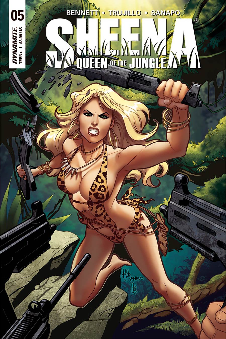 Sheena Vol 4 #5 Cover B Variant Maria Sanapo Cover