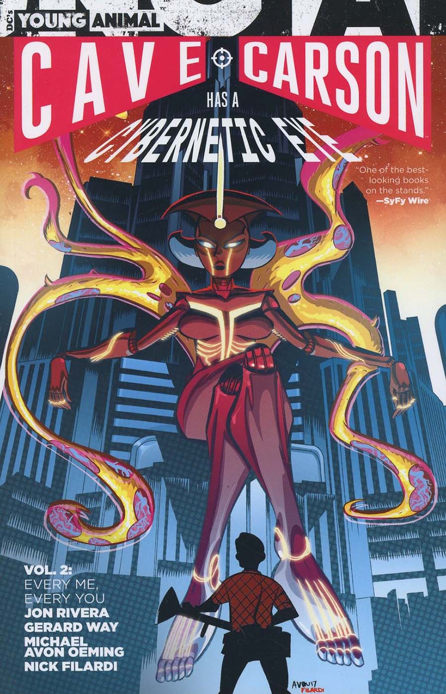 Cave Carson Has A Cybernetic Eye Vol 2 Every Me Every You TP