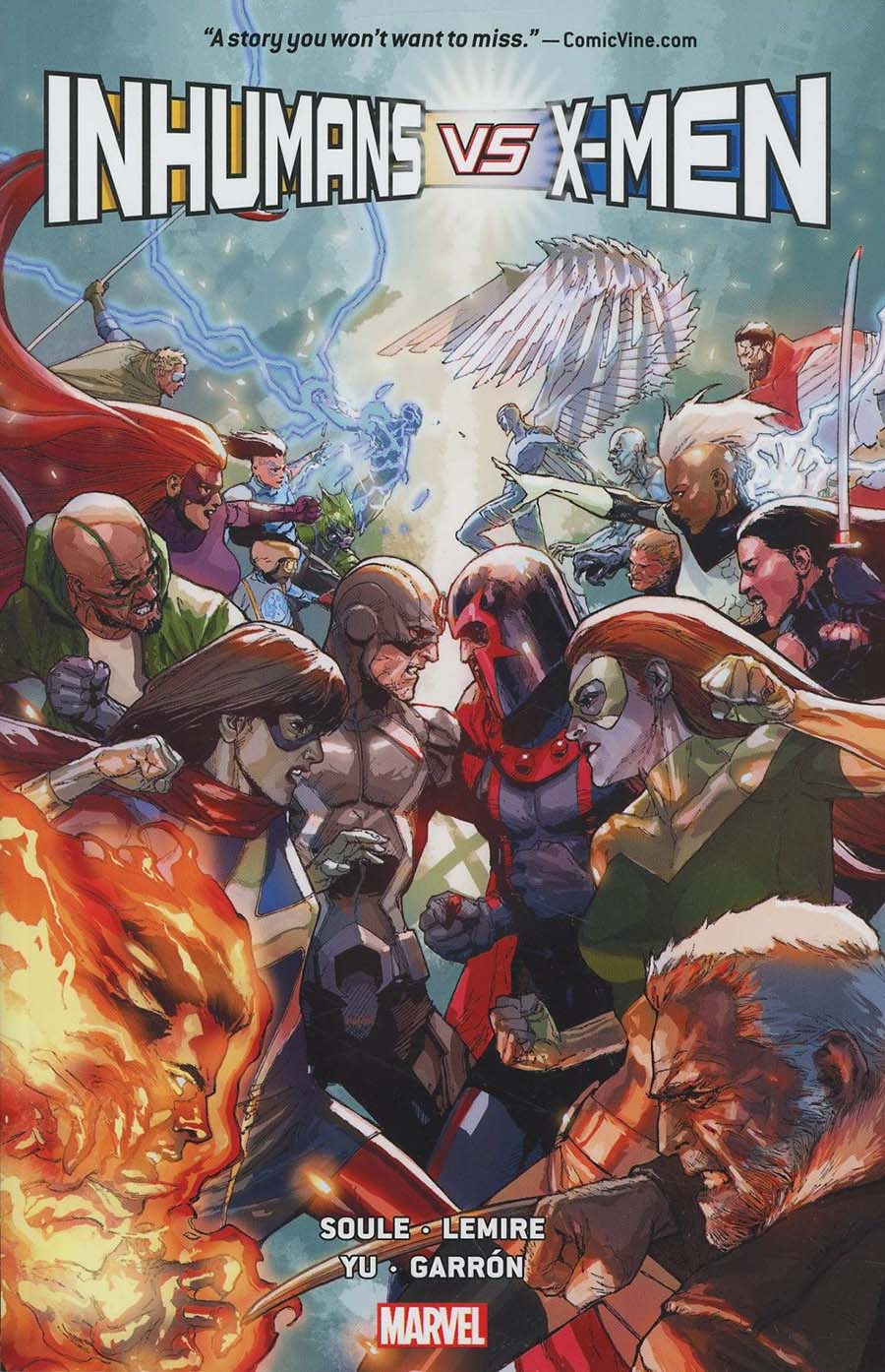 Inhumans vs X-Men TP