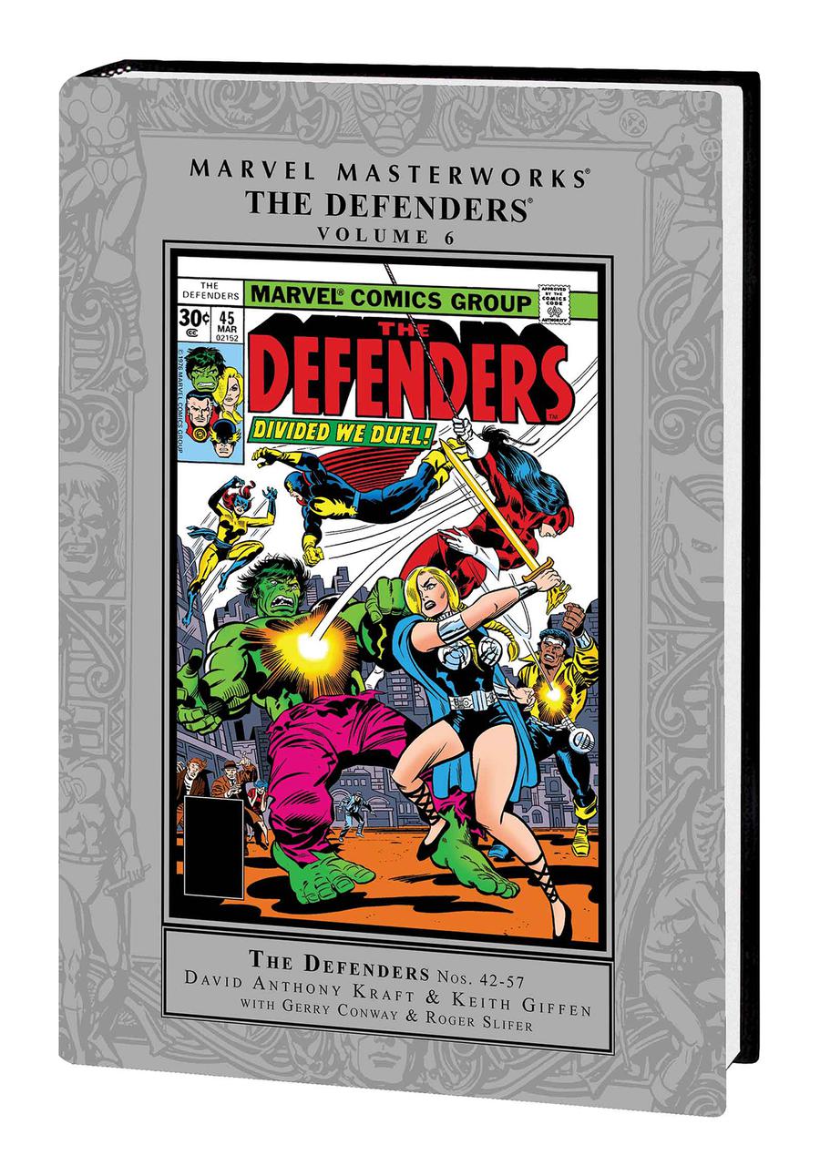 Marvel Masterworks Defenders Vol 6 HC Regular Dust Jacket