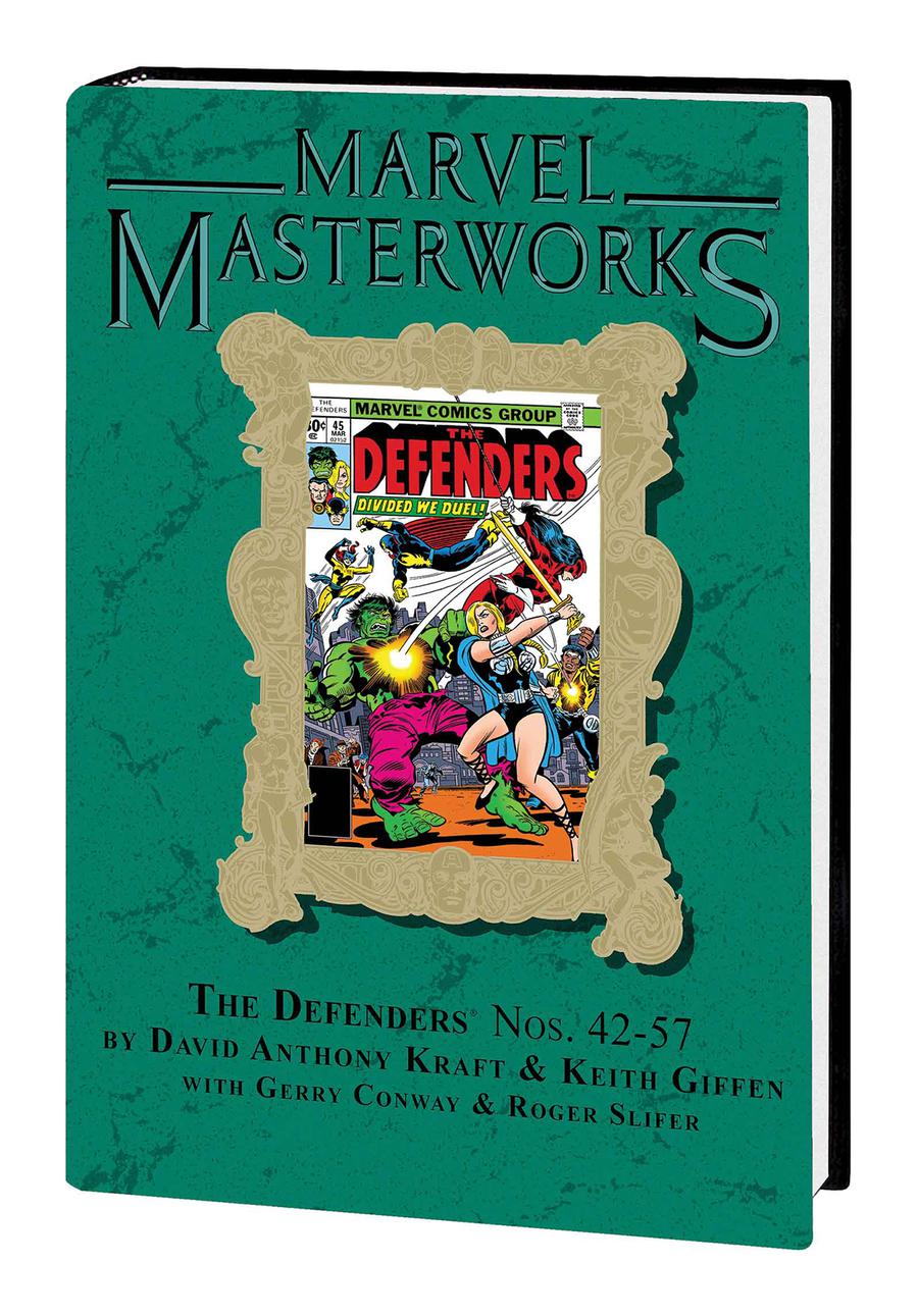 Marvel Masterworks Defenders Vol 6 HC Variant Dust Jacket