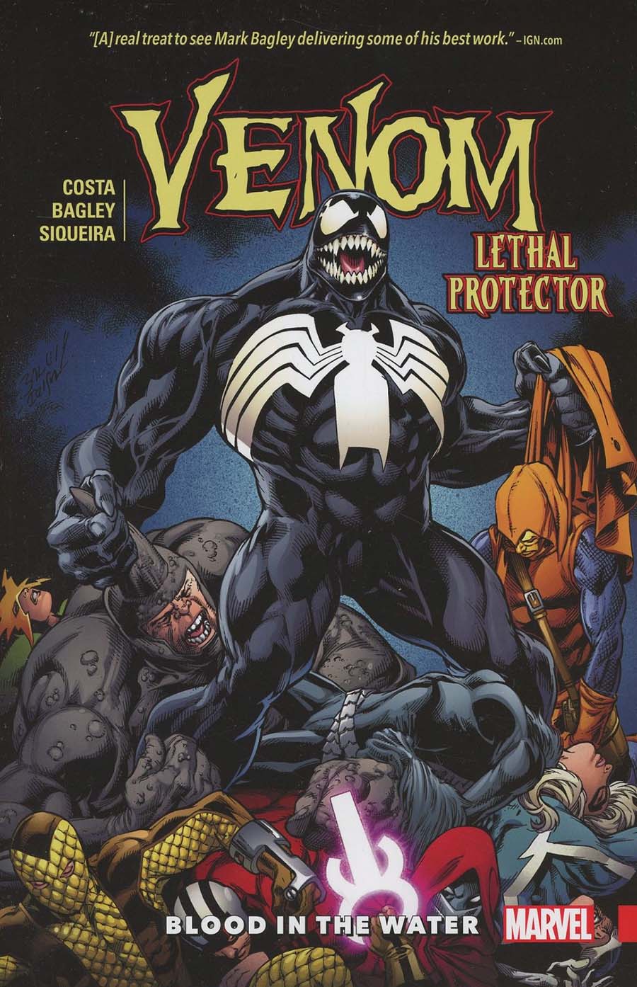 Venom (2016) Vol 3 Lethal Protector Blood In The Water TP