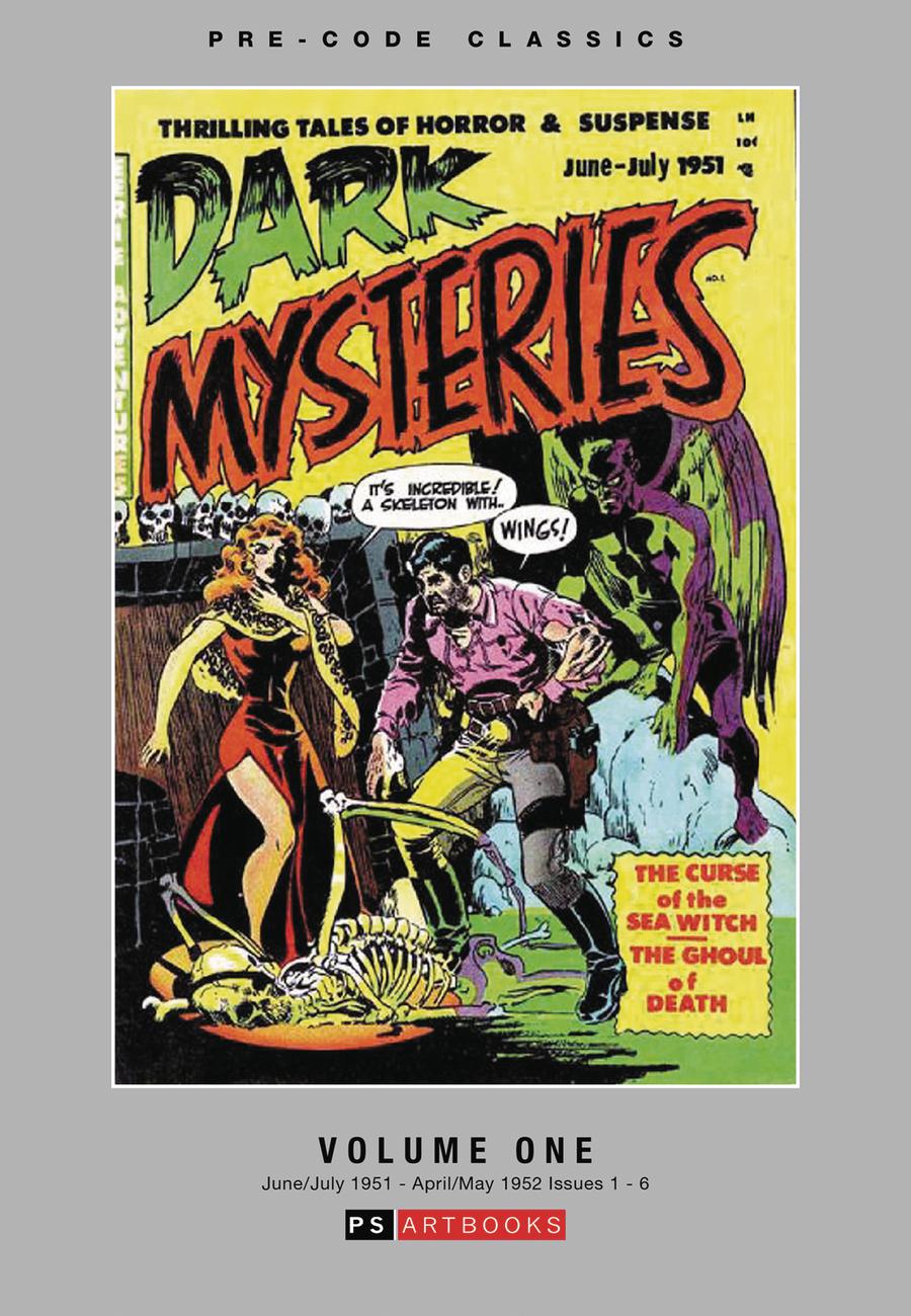 Pre-Code Classics Dark Mysteries Vol 1 HC
