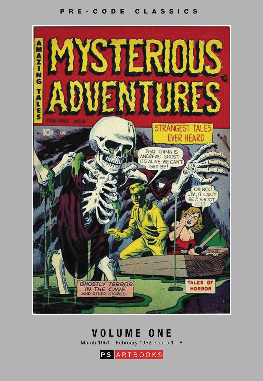Pre-Code Classics Mysterious Adventures Vol 1 HC