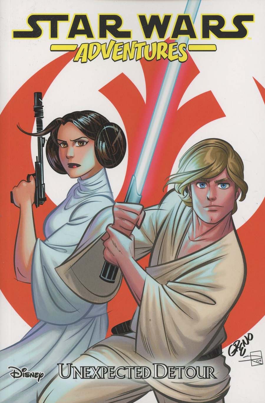 Star Wars Adventures Unexpected Detour TP