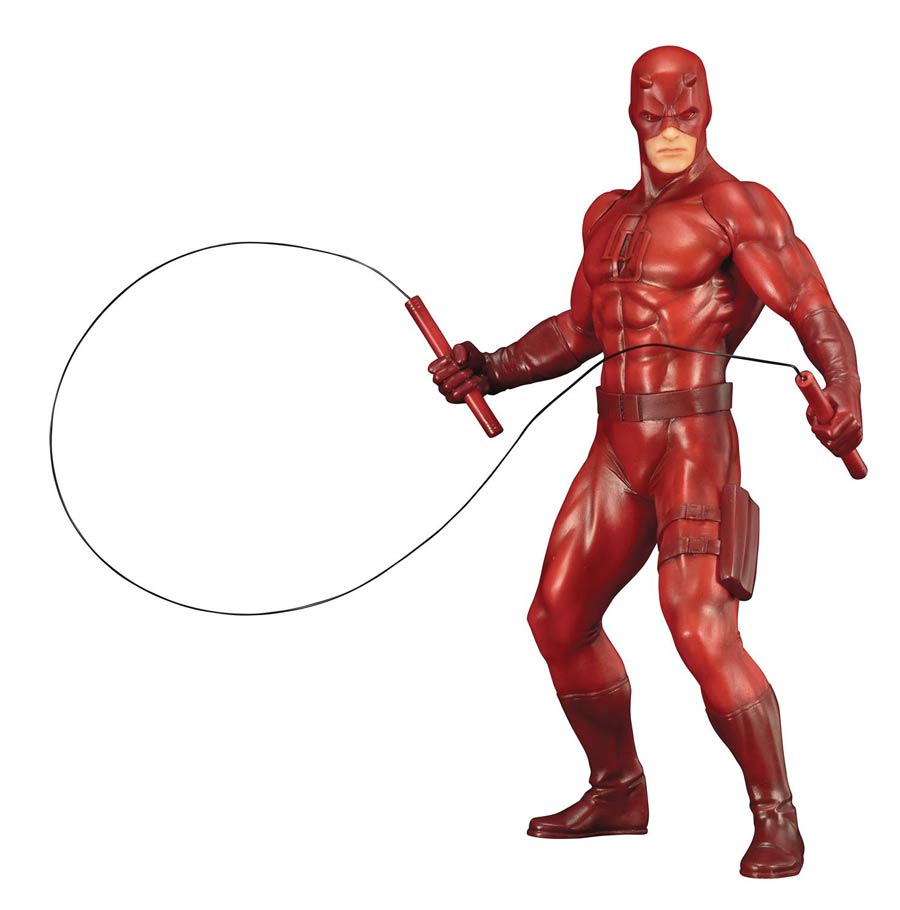 Marvel Defenders Daredevil ARTFX Plus Statue Red Suit Version