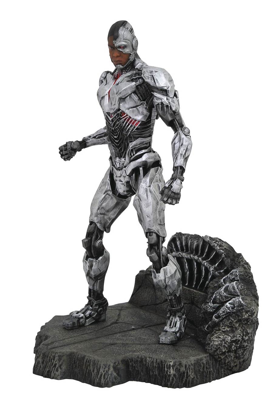 DC Gallery Justice League Movie PVC Diorama Figure - Cyborg