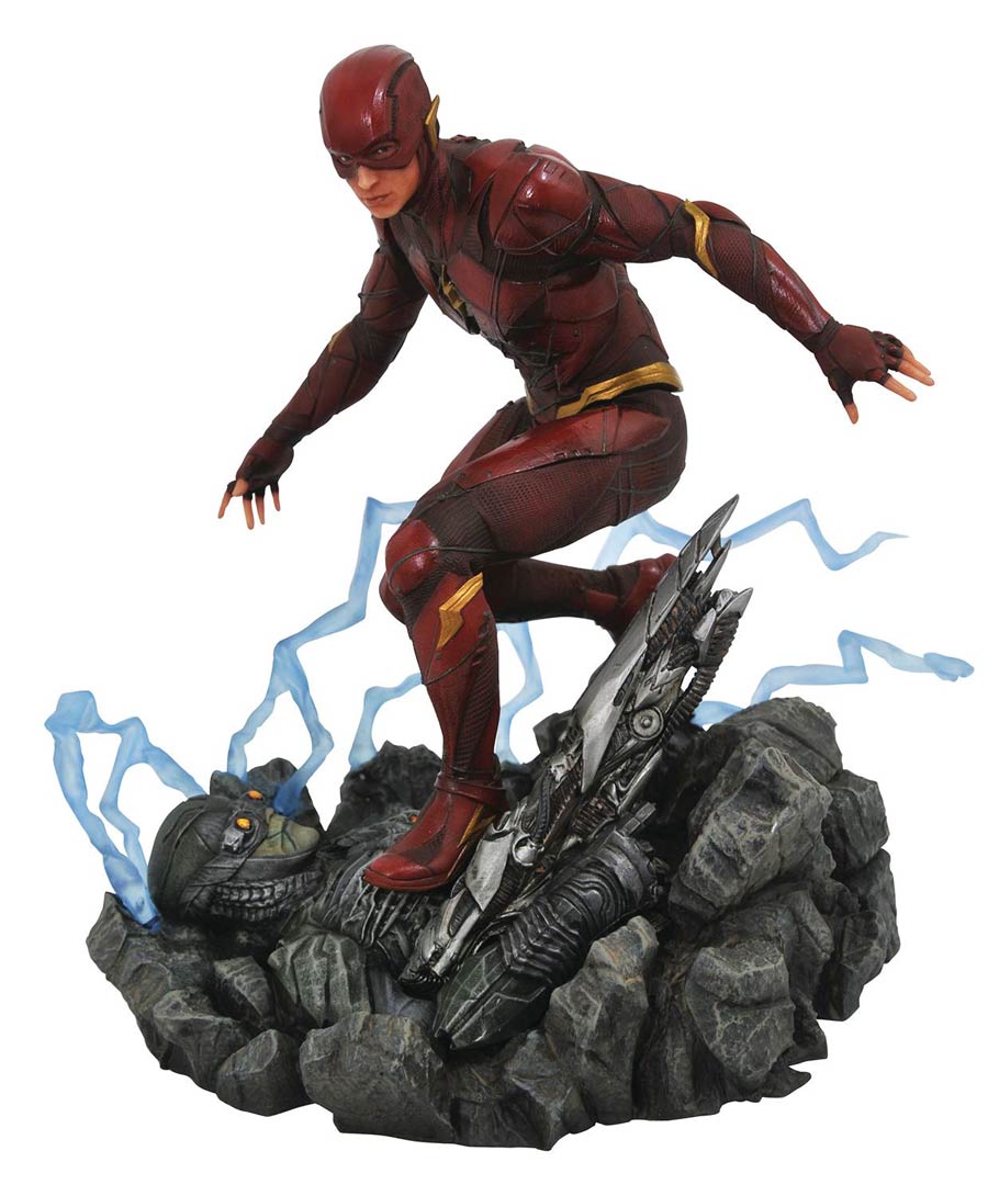 DC Gallery Justice League Movie PVC Diorama Figure - Flash