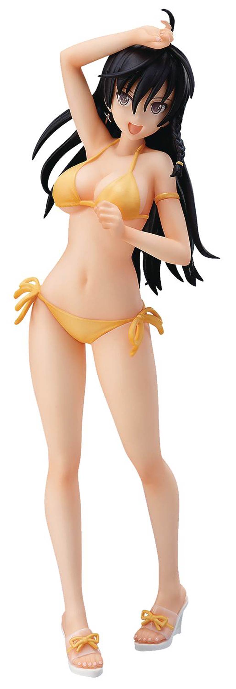 Shining Beach Heroines Sonia Blanche Swimsuit 1/12 Scale PVC Figure