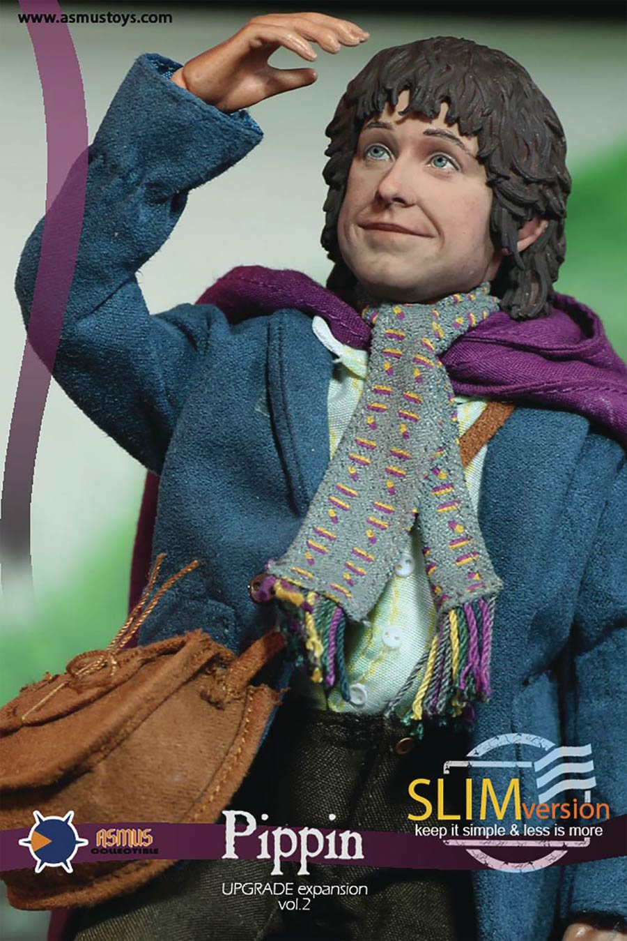 Lord Of The Rings Slim Series 1/6 Scale Action Figure - Pippin
