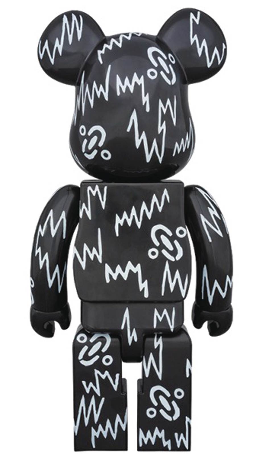 Chemical Brothers Black & White 400 Percent Bearbrick
