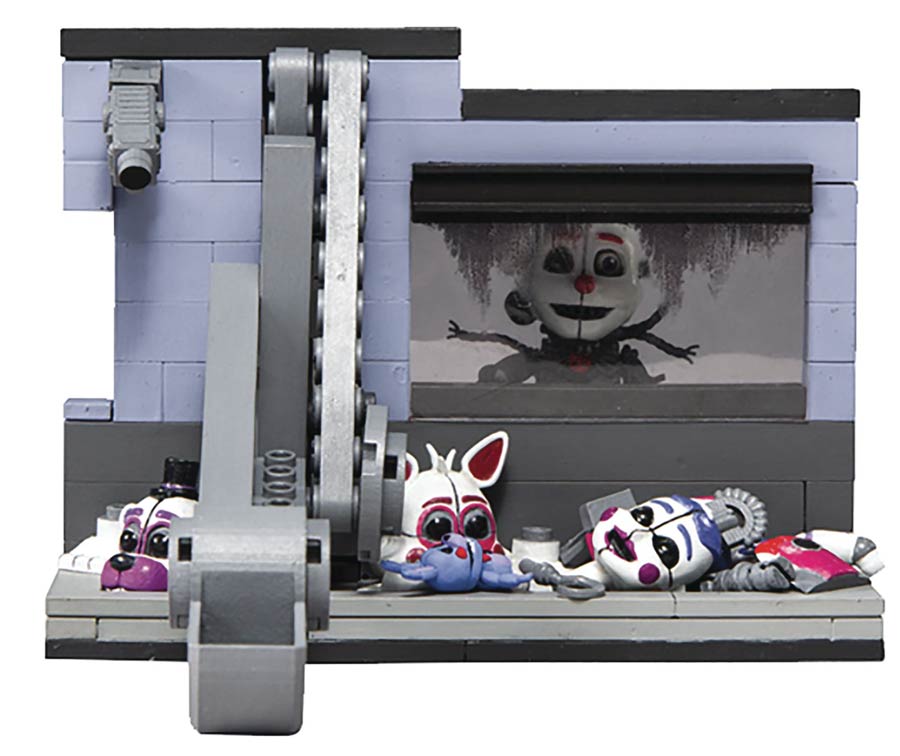 Five Nights At Freddys Scooping Room Construction Set Case