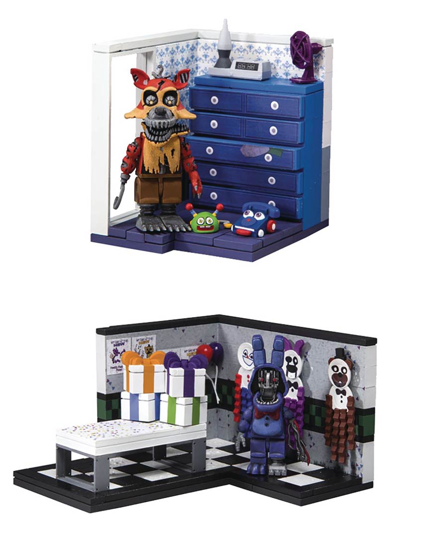 Five Nights At Freddys Small Construction Set Assortment Case