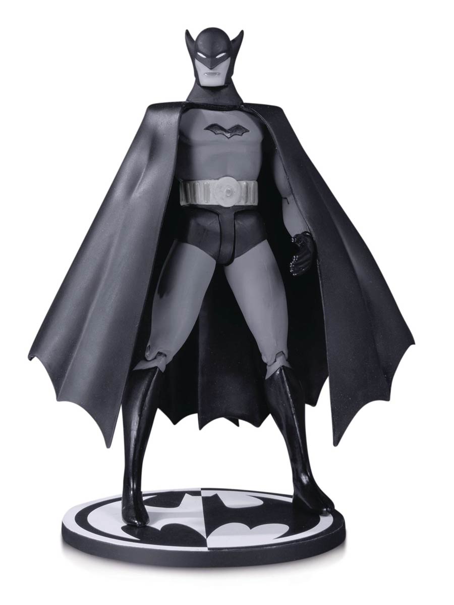 Batman Black & White First Appearance Batman By Bob Kane Action Figure