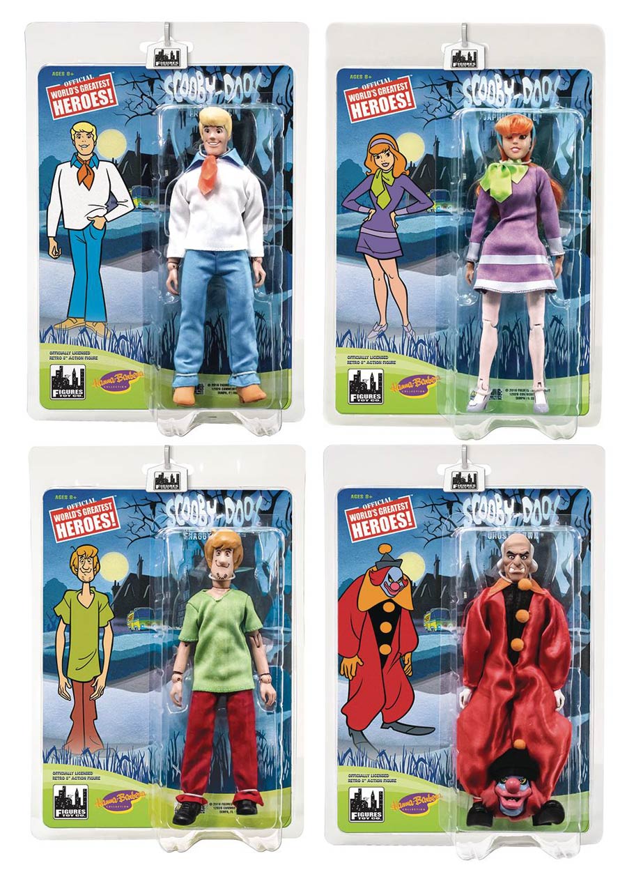 Hanna-Barbera Scooby-Doo 8-Inch Action Figure Series 1 Assortment Case
