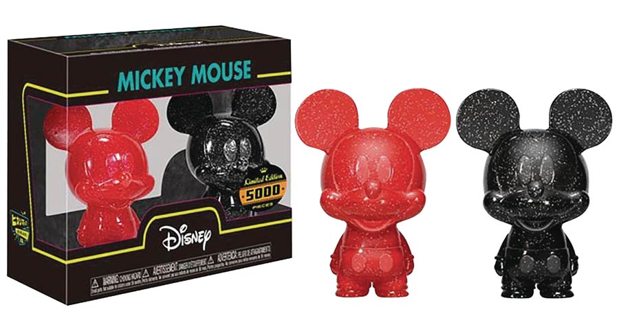 Hikari xs Disney Mickey Mouse Red/Black Figure 2-Pack