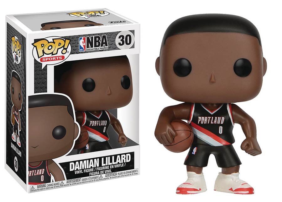 POP NBA Damian Lillard Vinyl Figure