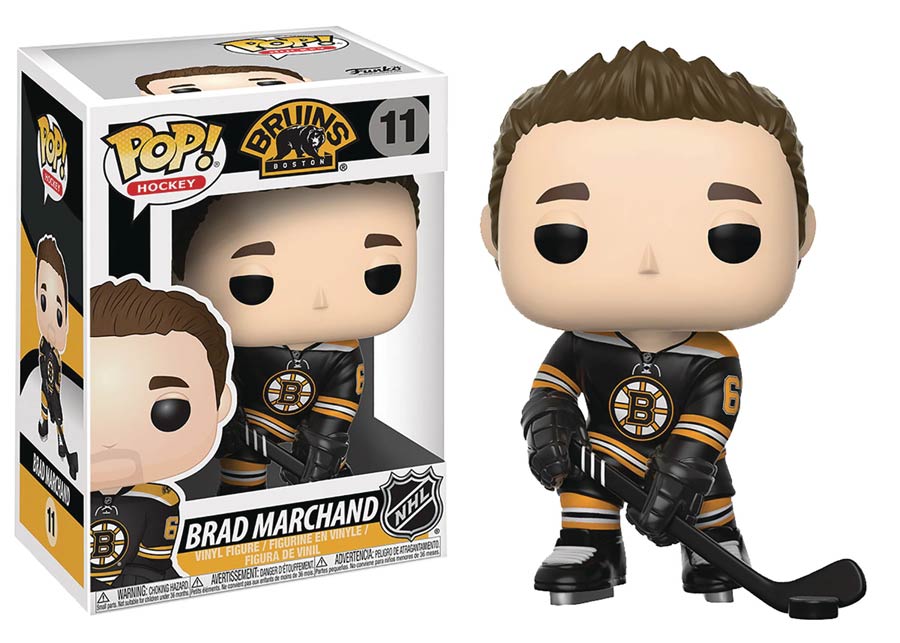 POP NHL Series 2 Brad Marchand Home Jersey Vinyl Figure