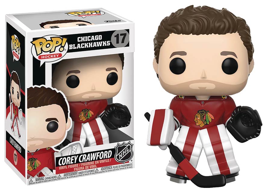 POP NHL Series 2 Corey Crawford Home Jersey Vinyl Figure