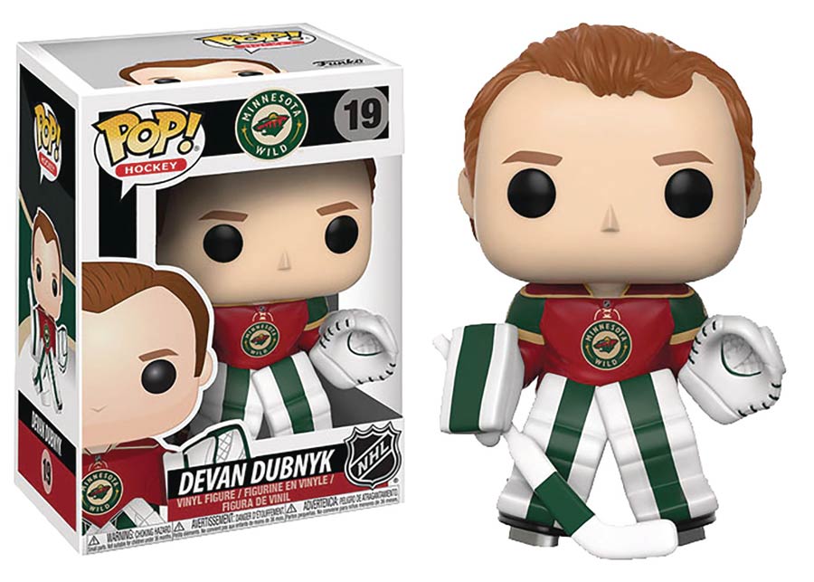 POP NHL Series 2 Devan Dubnyk Home Jersey Vinyl Figure