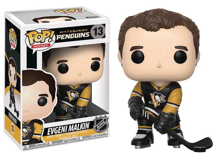POP NHL Series 2 Evgeni Malkin Home Jersey Vinyl Figure