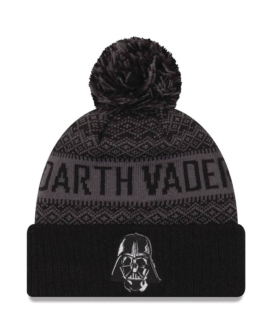 Star Wars Darth Vader Wintery Pom Knit Beanie