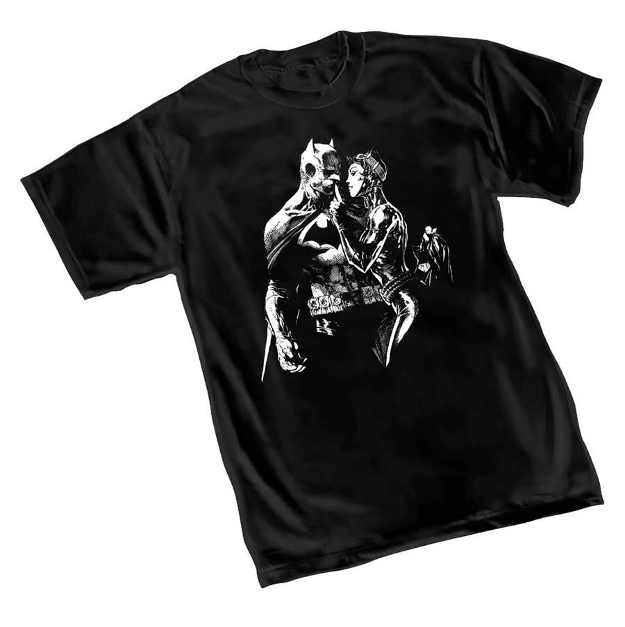 Batman Hushhhhh By Jim Lee T-Shirt Large