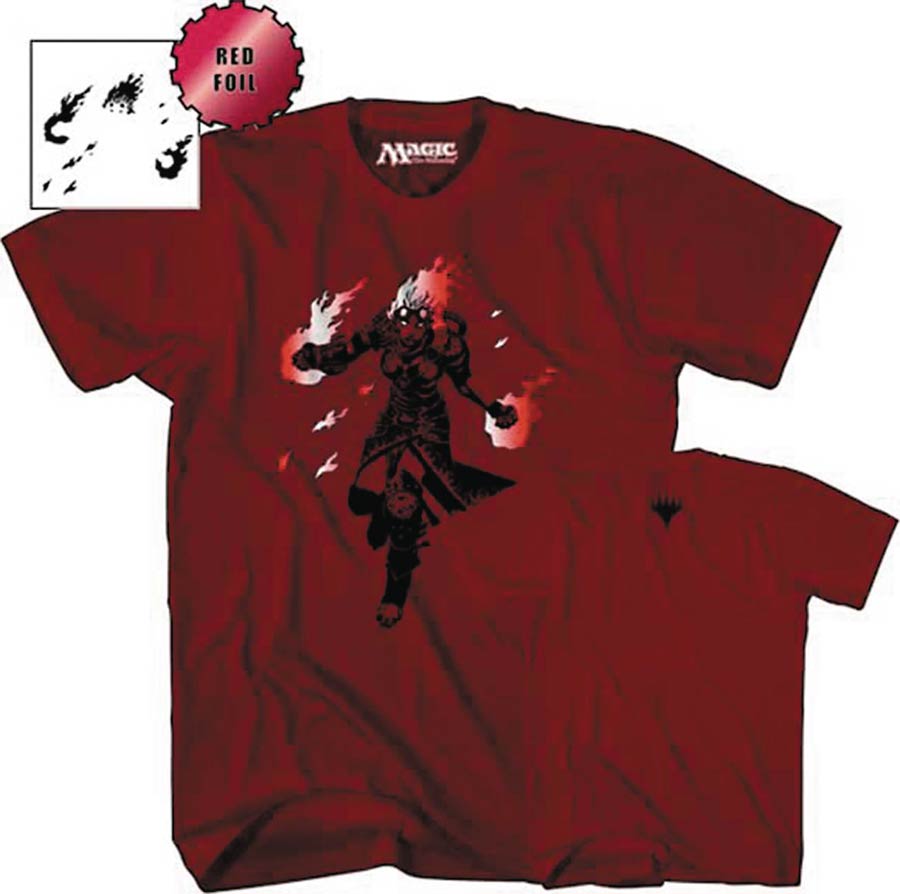 Magic The Gathering Chandra Nalaar Red T-Shirt Large