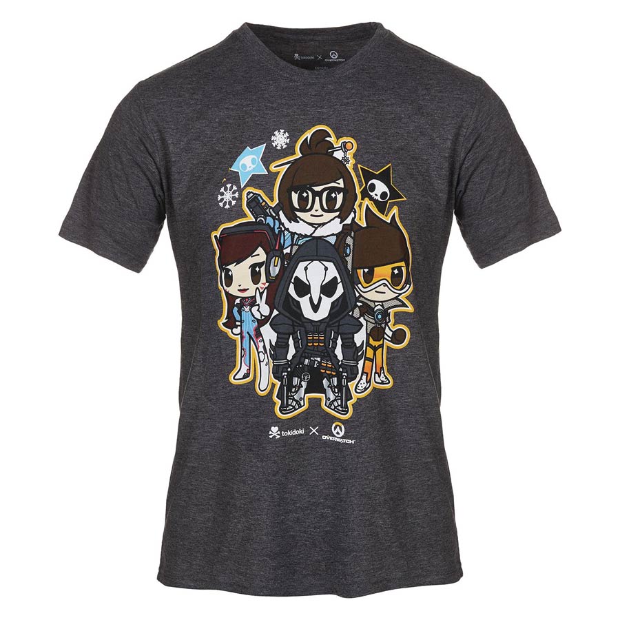 tokidoki x Overwatch Black T-Shirt Large