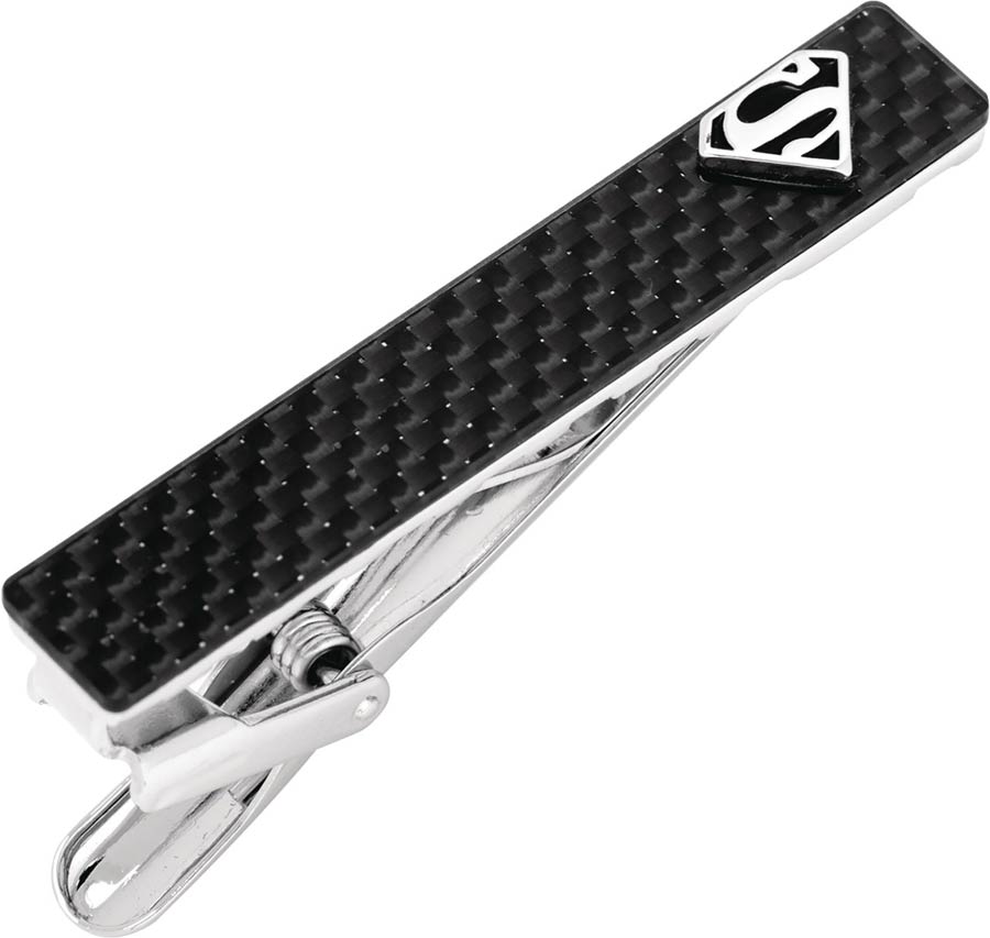 DC Heroes Carbon Fiber Tie Clip - Superman