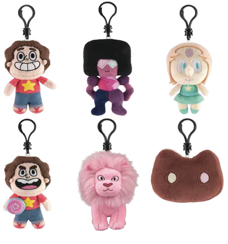 Steven Universe Plush Clip Blind Mystery Box 24-Piece Display