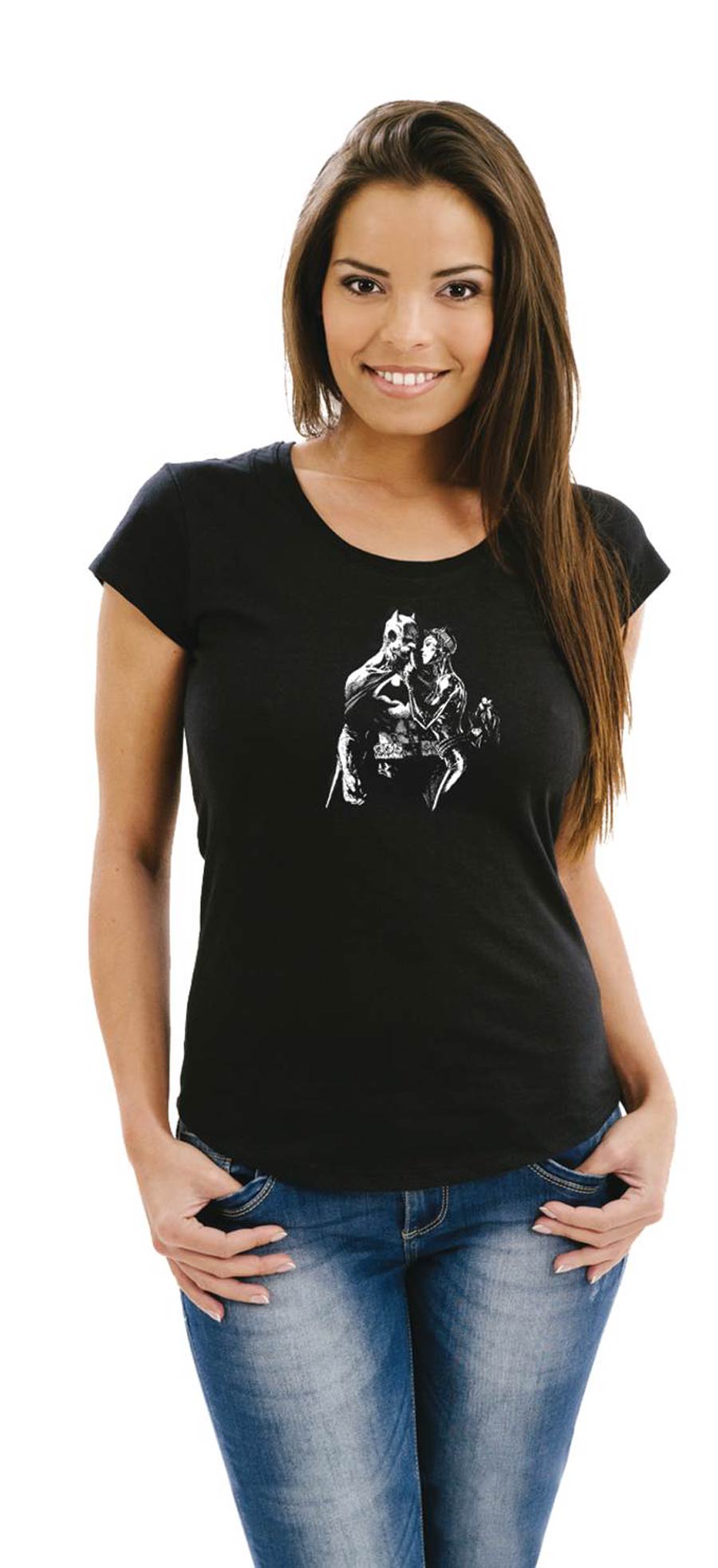 Batman Hushhhhh By Jim Lee Womens T-Shirt Large