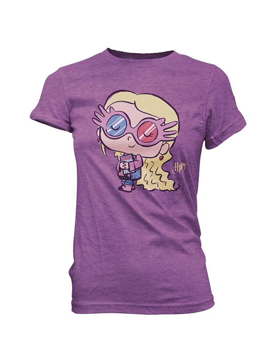Super Cute Tees Luna Lovegood Dreamy Youth T-Shirt Large