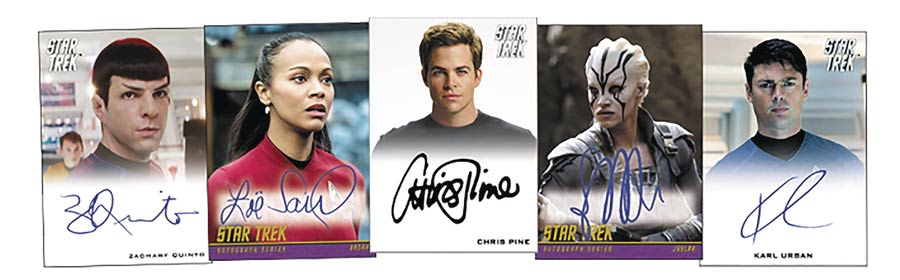 Star Trek Beyond Movie Trading Cards Box